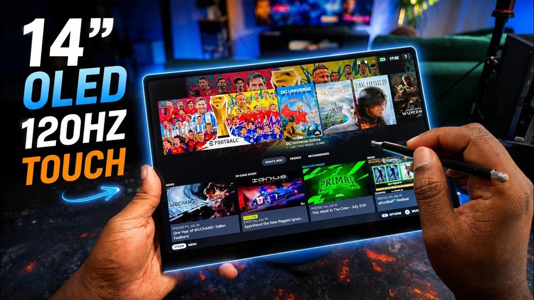 UPERFECT GR14BU Análisis de la pantalla táctil para videojuegos realizado por Gadgets Guardian