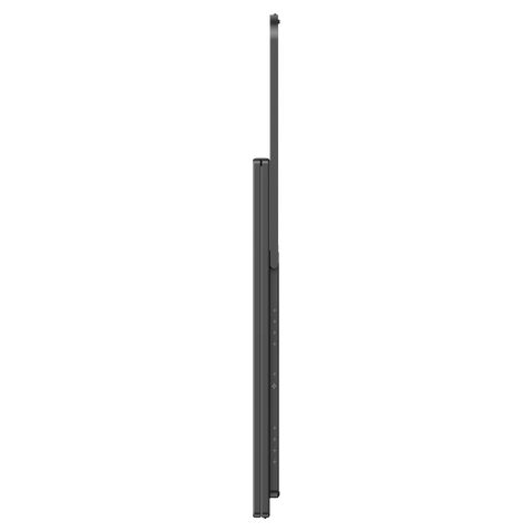 Delta Mega - Monitor de computadora apilado de pantalla dual de 23,8 pulgadas y 100 Hz con parlantes