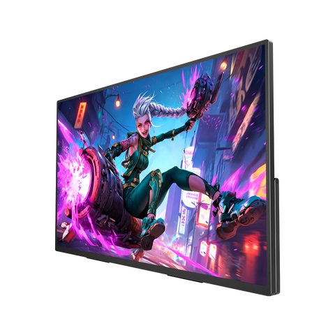 Monitor de 19 pulgadas con pantalla 4K, 144 Hz, HDR, para ordenador, con tecnología QLED y resolución UHD