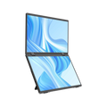 Monitor plegable Pantalla doble apilada plegable portátil