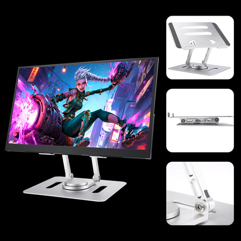 Monitor de 19 pulgadas con pantalla 4K, 144 Hz, HDR, para ordenador, con tecnología QLED y resolución UHD