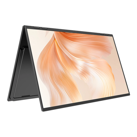 Delta Mega - Monitor de computadora apilado de pantalla dual de 23,8 pulgadas y 100 Hz con parlantes