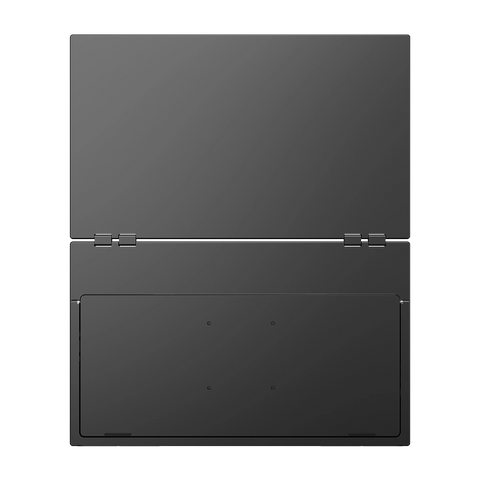 Delta Mega - Monitor de computadora apilado de pantalla dual de 23,8 pulgadas y 100 Hz con parlantes