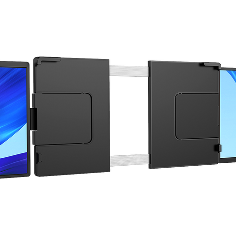 UStation Z 14 - Extensor de monitor para computadora portátil de tres pantallas Estación de trabajo portátil de tres pantallas