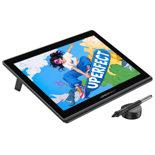 Monitor de dibujo con lápiz óptico de 14 pulgadas, 2K y 60 Hz, pantalla gráfica interactiva