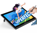 Monitor de dibujo con lápiz óptico de 14 pulgadas, 2K y 60 Hz, pantalla gráfica interactiva